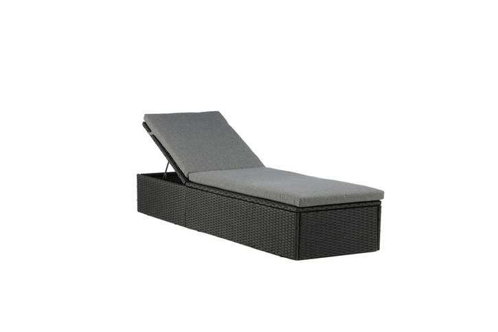 Venture Home Quad Solstol Svart
