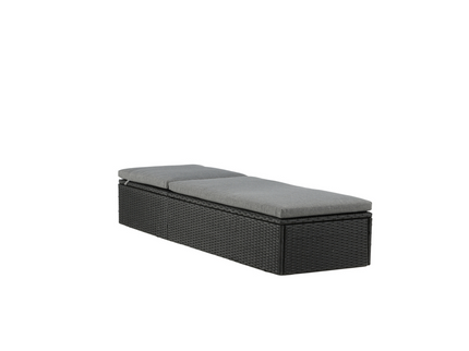 Venture Home Quad Solstol Svart