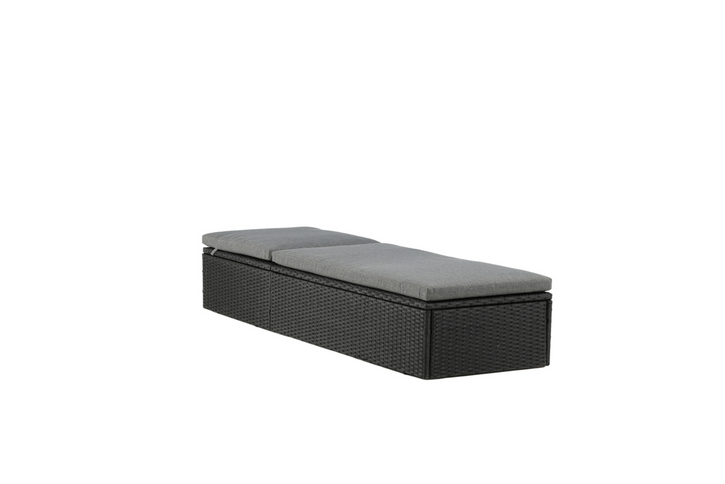Venture Home Quad Solstol Svart