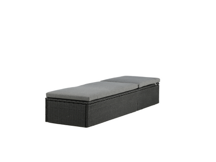 Venture Home Quad Solstol Svart