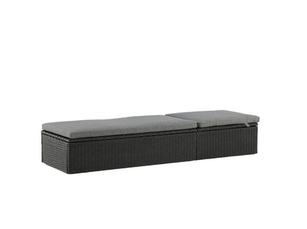 Venture Home Quad Solstol Svart