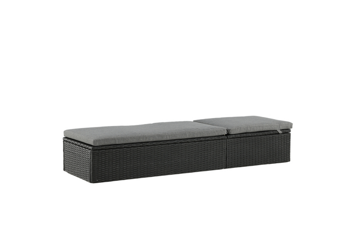 Venture Home Quad Solstol Svart