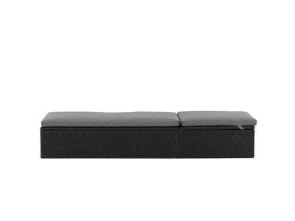 Venture Home Quad Solstol Svart
