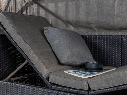 Venture Home Nopy Solsäng Svart