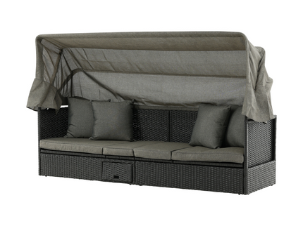 Venture Home Nopy Solsäng Svart