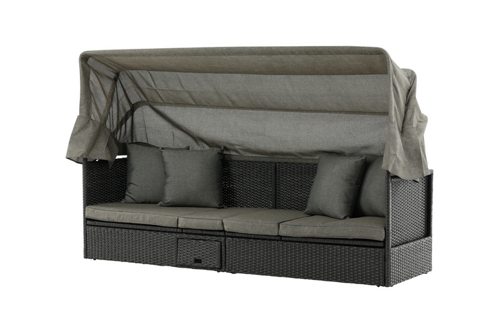 Venture Home Nopy Solsäng Svart