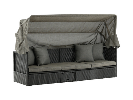 Venture Home Nopy Solsäng Svart
