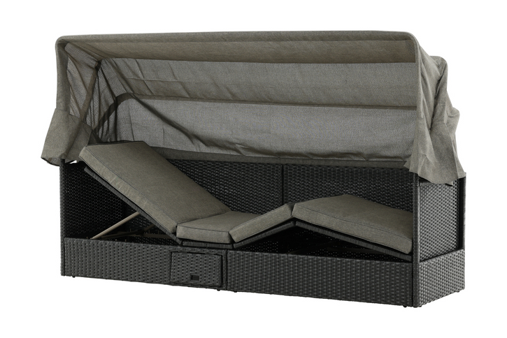 Venture Home Nopy Solsäng Svart