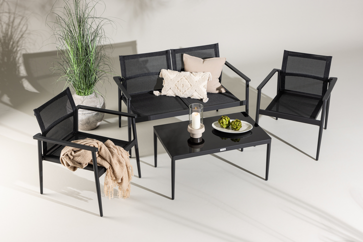 Venture Home Break Soffgrupper Svart Utomhus