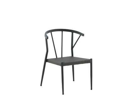 Venture Home Stina Matstolar 6-pack Svart Utomhus