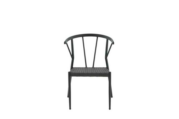 Venture Home Stina Matstolar 6-pack Svart Utomhus