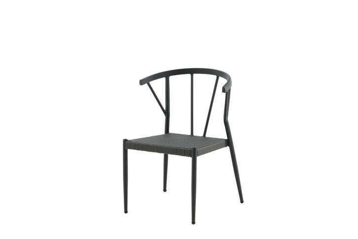 Venture Home Stina Matstolar 6-pack Svart Utomhus