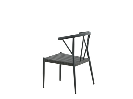 Venture Home Stina Matstolar 6-pack Svart Utomhus