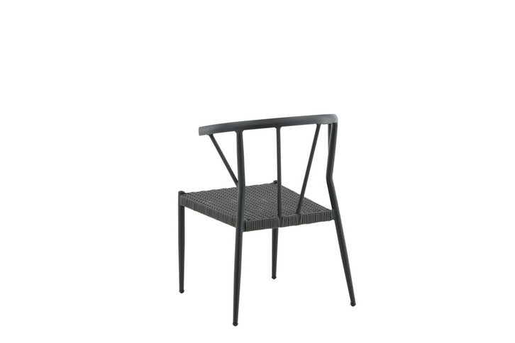 Venture Home Stina Matstolar 6-pack Svart Utomhus