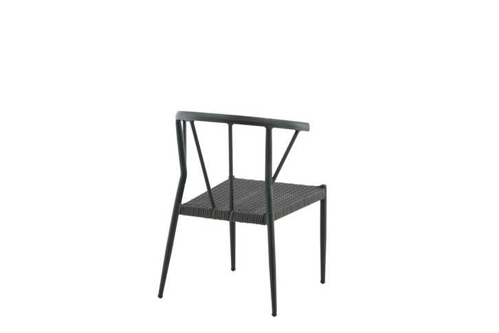 Venture Home Stina Matstolar 6-pack Svart Utomhus