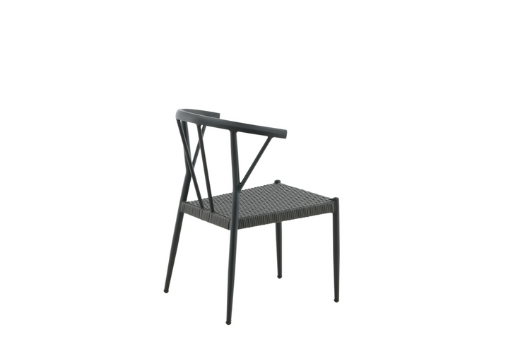 Venture Home Stina Matstolar 6-pack Svart Utomhus