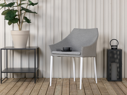 Venture Home Spoga Matstolar 2-pack Grå/Vit Utomhus