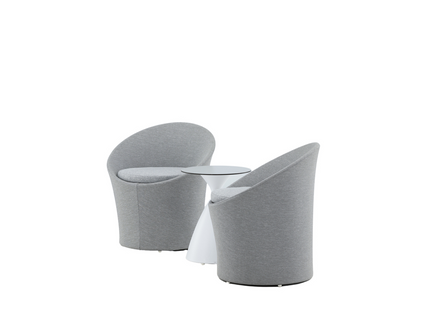 Venture Home Spoga Loungegrupp Vit Utomhus