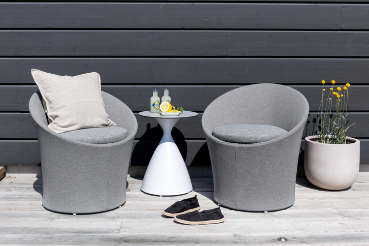 Venture Home Spoga Loungegrupp Vit Utomhus
