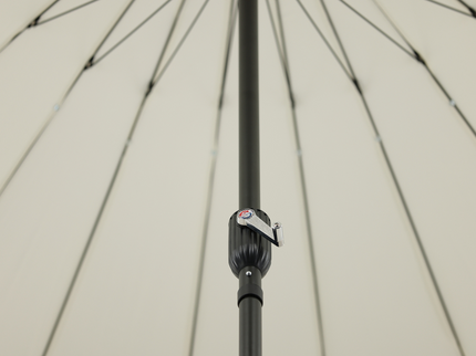 Venture Home Palmetto Parasoll Ø270 Vit