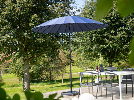 Venture Home Palmetto Parasoll Ø270 Blå