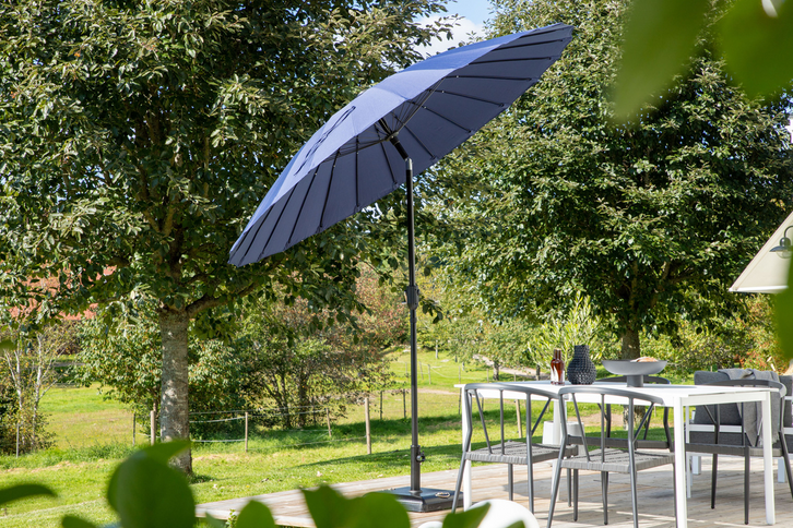 Venture Home Palmetto Parasoll Ø270 Blå