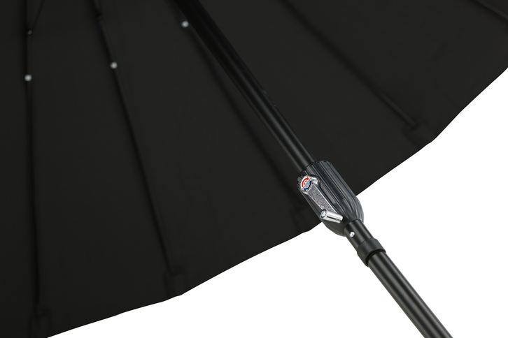 Venture Home Palmetto Parasoll Ø270 Svart