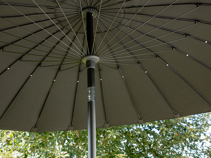 Venture Home Palmetto Parasoll Ø270 Svart