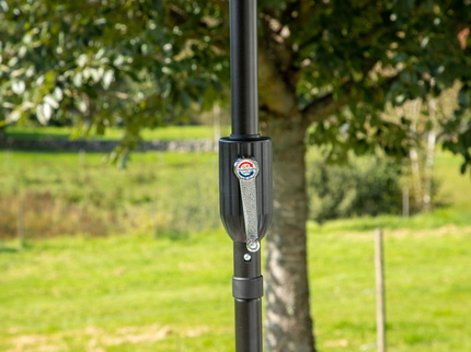 Venture Home Palmetto Parasoll Ø270 Svart