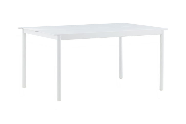 Venture Home Modena Rektangulärt Matbord Utomhus Vit 100 x 150