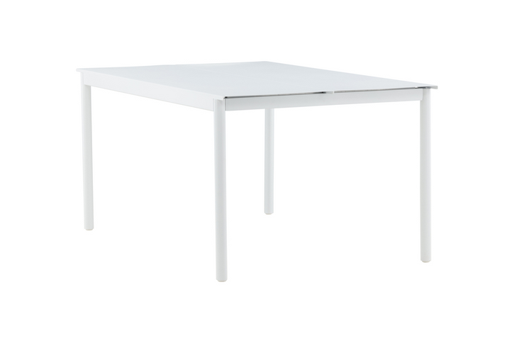 Venture Home Modena Rektangulärt Matbord Utomhus Vit 100 x 150