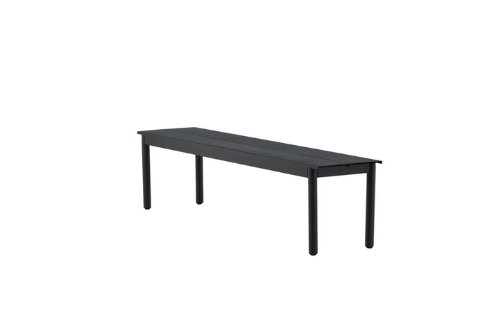 Venture Home Modena Bänk 180 x 40 Svart Utomhus
