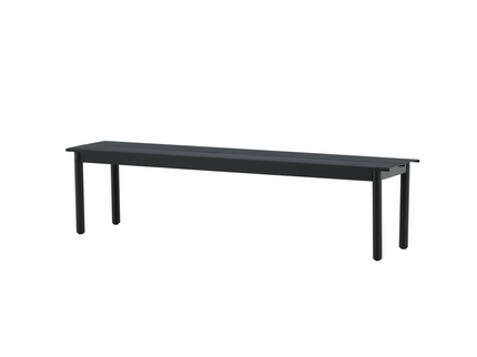Venture Home Modena Bänk 180 x 40 Svart Utomhus