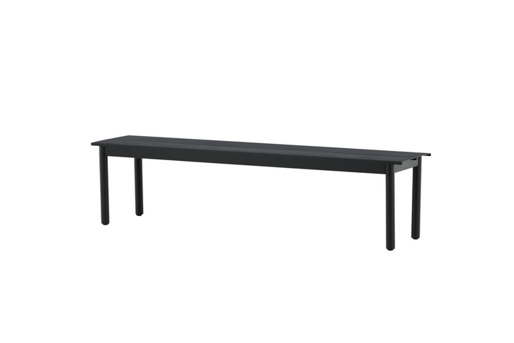 Venture Home Modena Bänk 180 x 40 Svart Utomhus