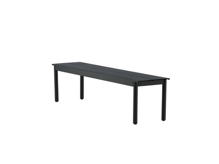 Venture Home Modena Bänk 180 x 40 Svart Utomhus