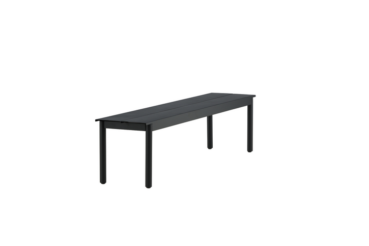 Venture Home Modena Bänk 180 x 40 Svart Utomhus
