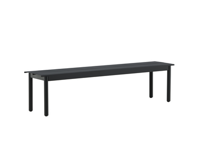 Venture Home Modena Bänk 180 x 40 Svart Utomhus
