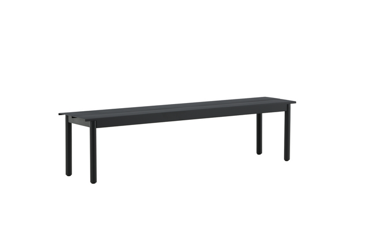 Venture Home Modena Bänk 180 x 40 Svart Utomhus