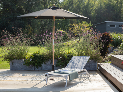 Venture Home Corypho Parasoll Ø250 Svart