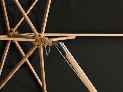 Venture Home Corypho Parasoll Ø250 Svart