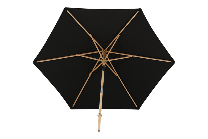 Venture Home Corypho Parasoll Ø250 Svart