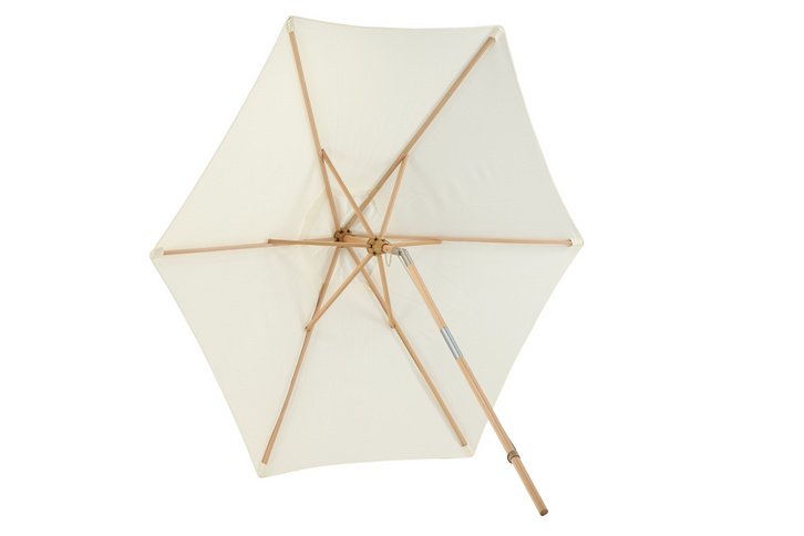 Venture Home Corypho Parasoll Ø250 Vit