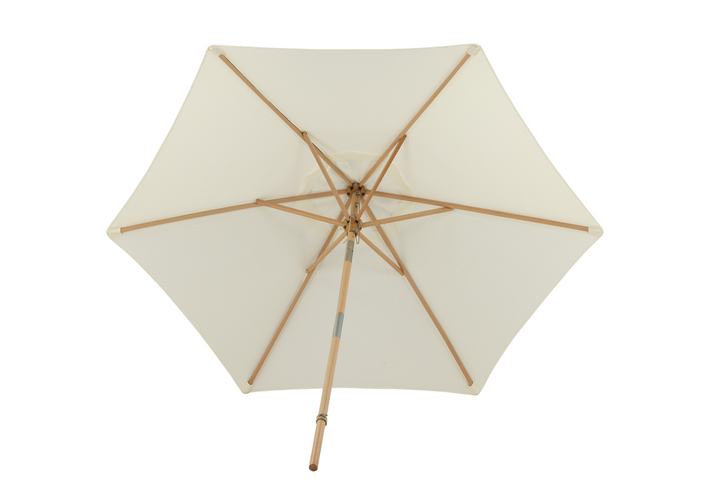 Venture Home Corypho Parasoll Ø250 Vit