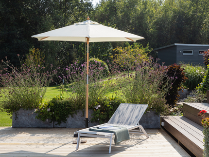 Venture Home Corypho Parasoll Ø250 Vit