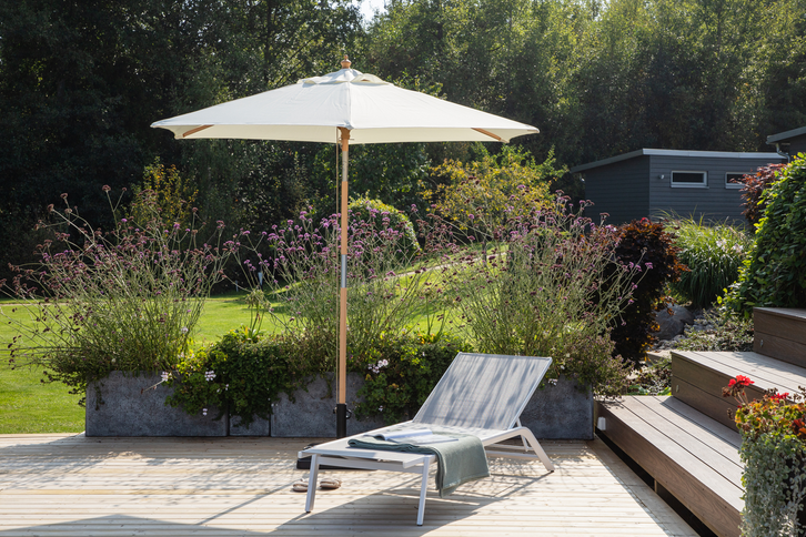 Venture Home Corypho Parasoll Ø250 Vit