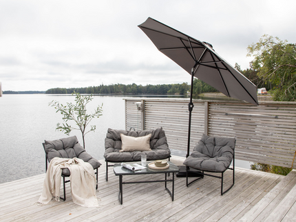 Venture Home Sabal Parasoll 270 x 270 x 241 Grå