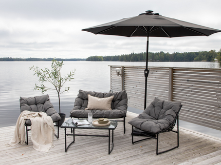 Venture Home Sabal Parasoll 270 x 270 x 241 Svart