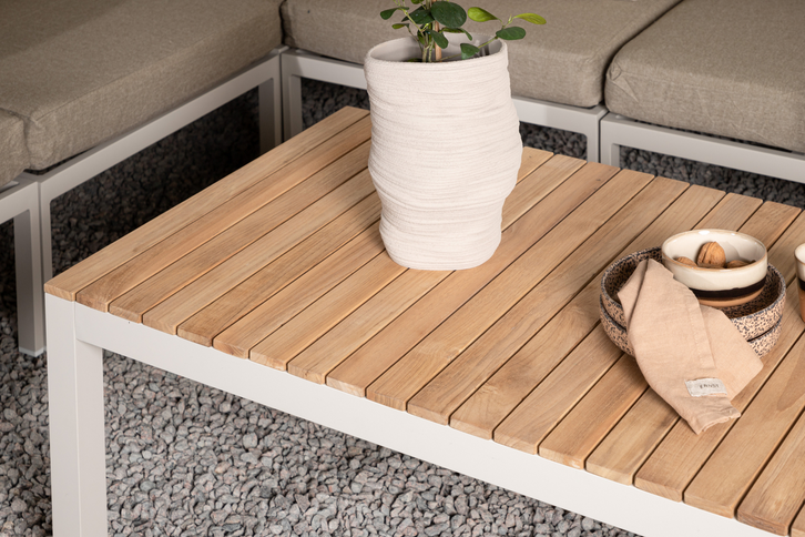 Venture Home Brasilia Soffbord 70 x 120 Beige Utomhus