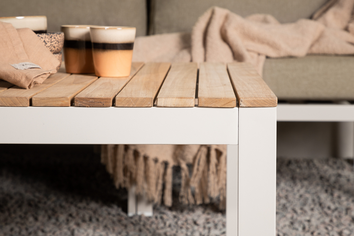 Venture Home Brasilia Soffbord 70 x 120 Beige Utomhus