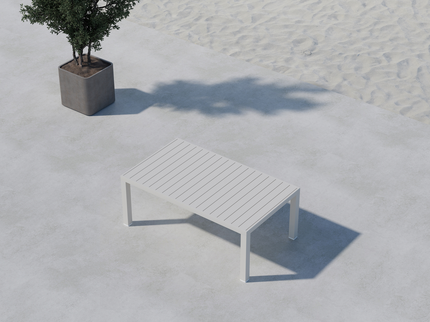 Venture Home Copacabana Soffbord 45x120x70 Beige Utomhus